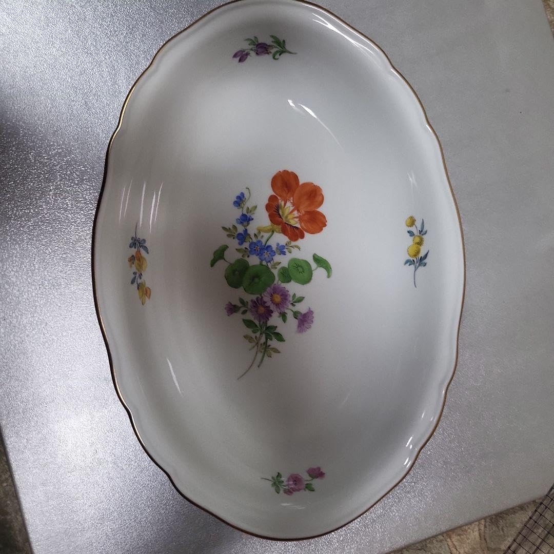 マイセン　ベーシックフラワー　３つの花　カレー皿6枚セット マイセン ベーシックフラワー 3つの花 カレー皿6枚セット 5ページ目